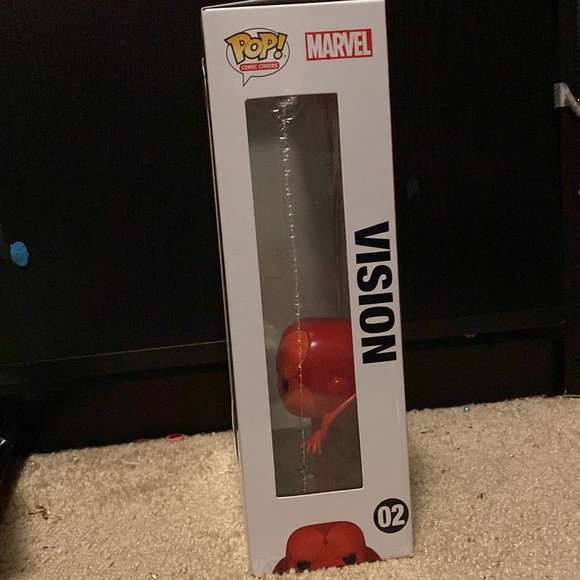 Vision marvel funko pop with comic. Target exclusive! - Picture 4 of 4